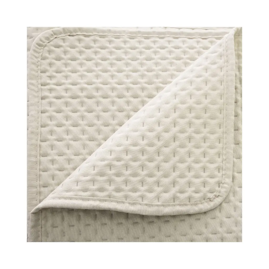 COLCHA DOLCE BEIGE LINO