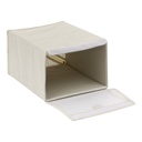 SET 2 CAJAS GUARDAZAPATOS BEIGE