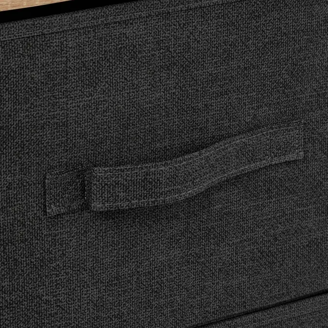MUEBLE ALTO 5 CAJONES GRIS OSCURO TISSA