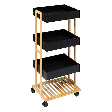 MUEBLE AUXILIAR NORDICO NEGRO