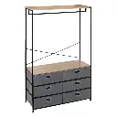 VESTIDOR CON BARRA CAJONES TISSA
