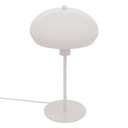 LÁMPARA MESA HONGO METAL BLANCA