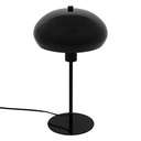 LÁMPARA MESA HONGO SAVIO METAL NEGRA