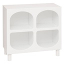 ESTANTERIA TARA BLANCA 4 HUECOS