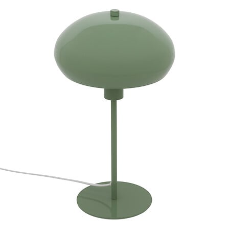 LÁMPARA MESA HONGO 38CM VERDE
