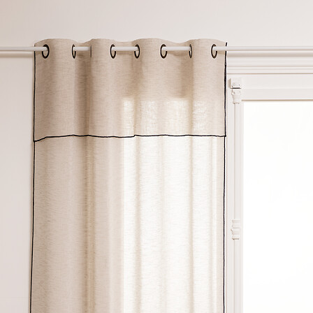 VISILLO CON VOLANTE FRED BEIGE