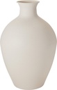 JARRÓN METAL BLANCO