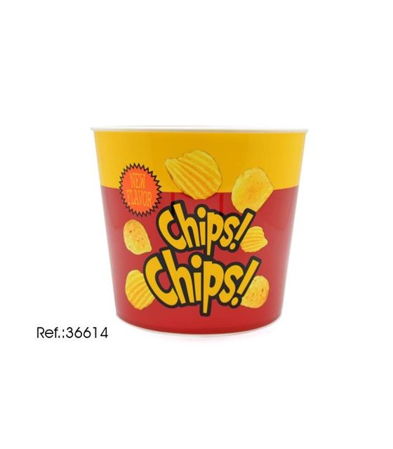 Cubo Chips Gigante Redondo