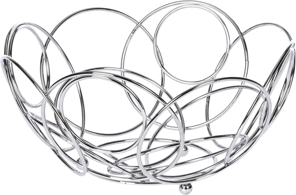 FRUTERO CROMADO 26X13CM