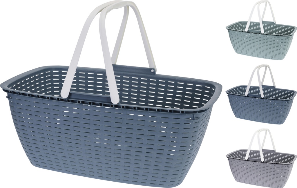 CESTO PARA COLADA AZULES GRIS