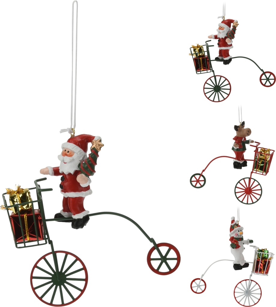 COLGANTE NAVIDAD BICICLENTA