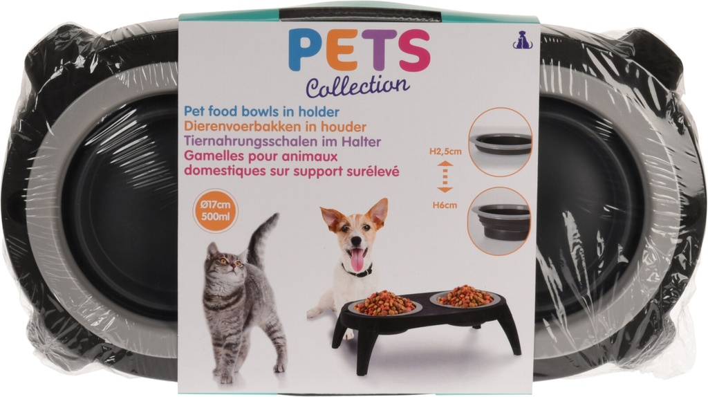 COMEDOR MASCOTAS CON PATAS DOBLE