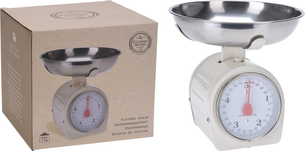 BALANZA DE COCINA VINTAGE 5KG