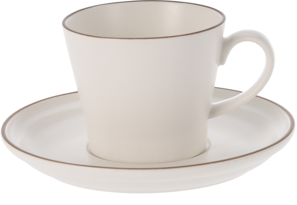 TAZA CON PLATO 200ML