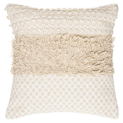 COJÍN ALGODÓN BOHO BEIGE
