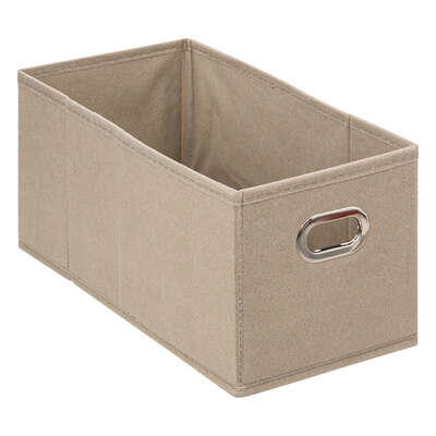 CAJA DE ALMACENAMIENTO DE LINO 15X31CM