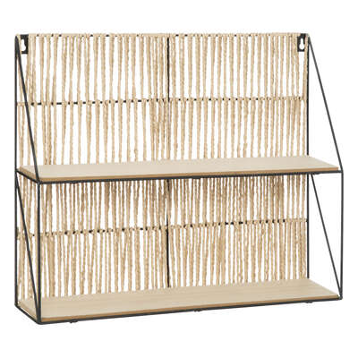 [193209JJ] ESTANTERÍA PARED COSY CUERDA DOBLE
