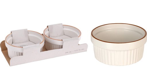 [Q51200520] SET 2 FLANERAS GRES 11CM