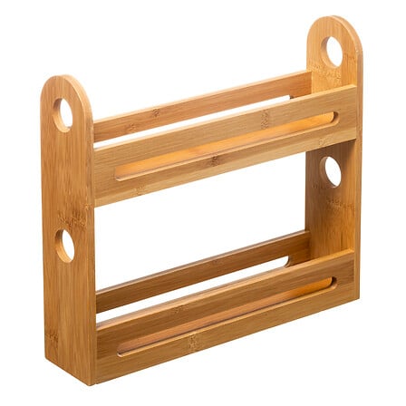 [179655JJ] SOPORTE BAMBÚ PARA ESPECIAS 2 ALTURAS
