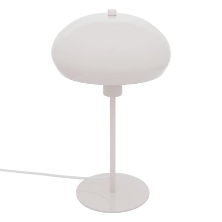 [205922JJ] LÁMPARA MESA HONGO SAVIO METAL ARCILLA