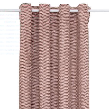[209000BJJ] CORTINA OPACA YUPI 135 X 260 CM TERCIOPELO TERRACOTA