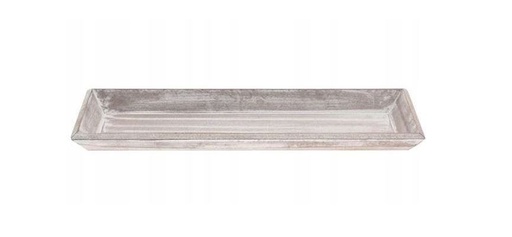 [ACC005720] BANDEJA BLANCA MADERA ENVEJECIDA