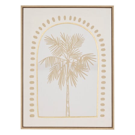 [210467JJ] LÁMINA PALMA MERYL LIENZO 45X60
