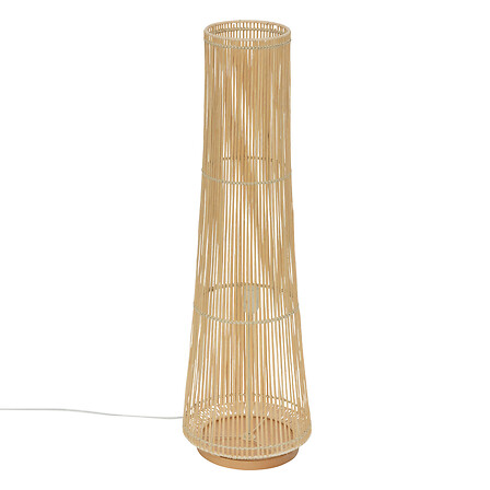[200027JJ] LÁMPARA SUELO BAMBÚ NATURAL 100CM