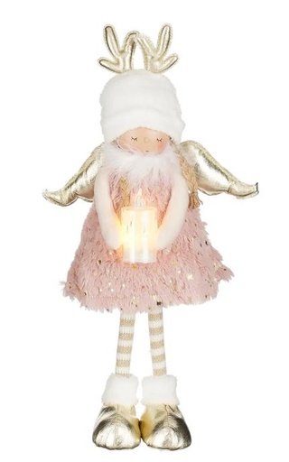 [1179564ED] ANGEL ROSA LUZ LED