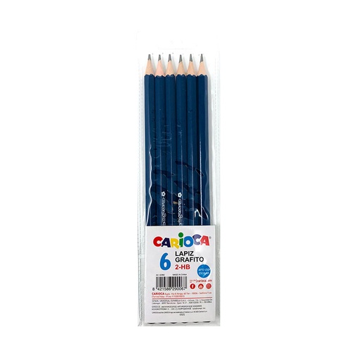 [42882TC] SET 6 LAPICEROS GRAFITO