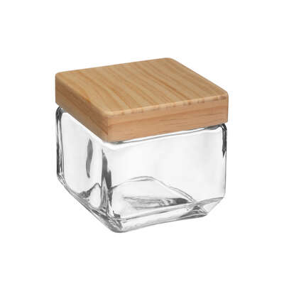 [167765JJ] TARRO DE CRISTAL CUADRADO 0,85 L