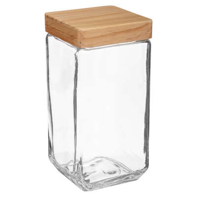 [167798JJ] TARRO DE CRISTAL CUADRADO 2 L