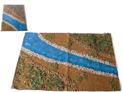 [216784G] Suelo Decorado Rio 50 X 70 Cm