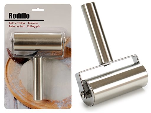 [22726AR] RODILLO COCINA ACERO 17X12CM
