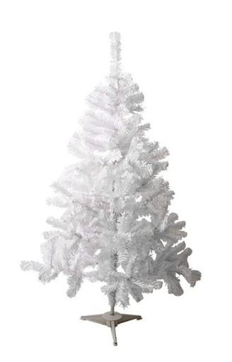 [252669G] Árbol De Navidad Blanco 120 Cm