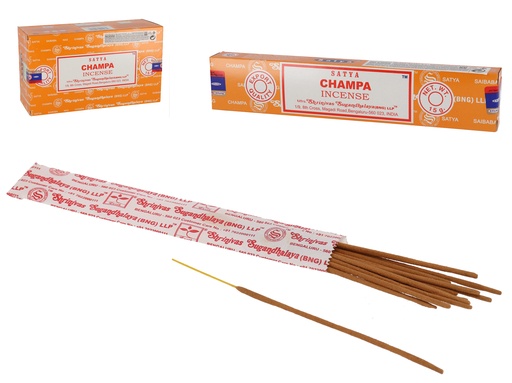 [400224G] INCIENSO CHAMPA 15G GRAMOS