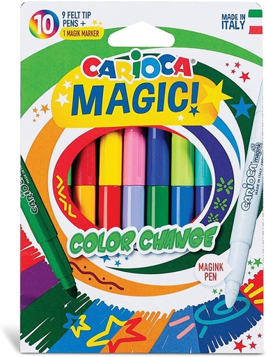 [42737TC] PACK 10 ROTULADORES COLOR CHANGE