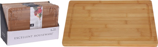[784610390] Tabla De Cortar Bambú 37 X 25 Cm