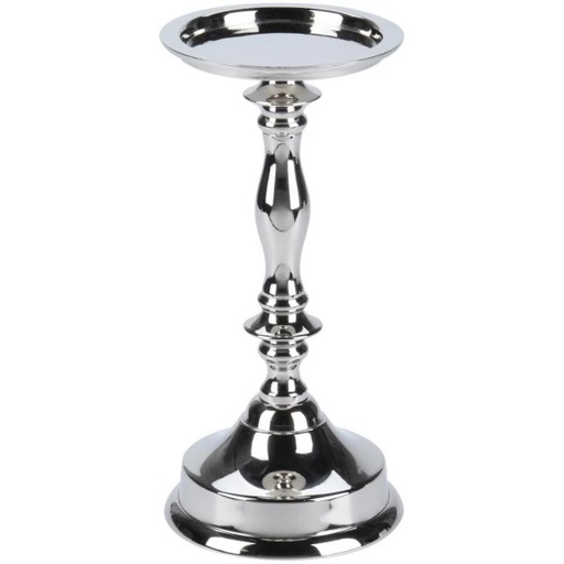 [A06931750] CANDELABRO METAL PLATA