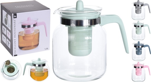 [C80652140] Tetera Cristal Soft Color 1,5 Litros