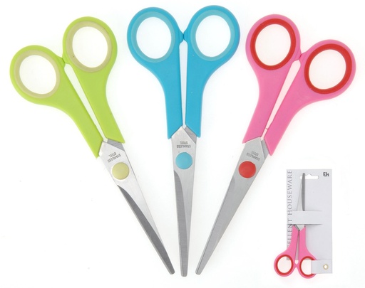 [DR6000210] BLISTER TIJERAS 15CM. COLORES
