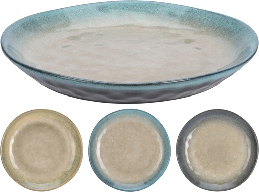 [Q97001300] Plato Gres Ceramica 27 Cm