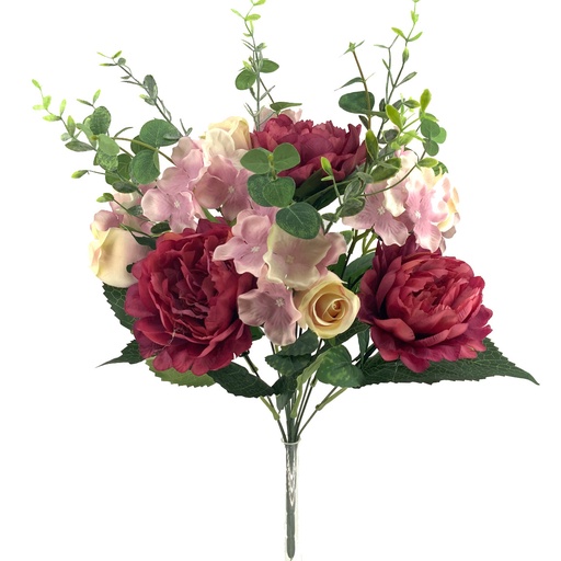 [9161-06Z] BOUQUET PEONIAS HORTENSIAS