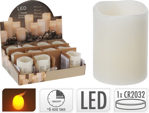 [ACA200010] VELON LED IVORY 5X6CM