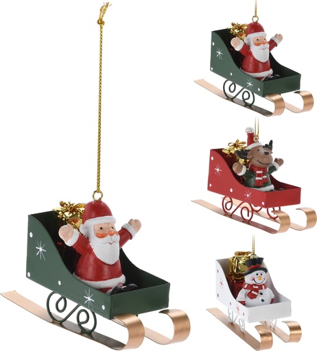 [DH8053980] COLGANTE NAVIDAD TRINEO