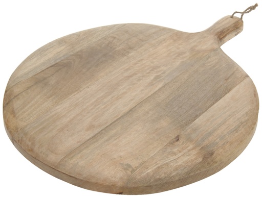 [A44710360] TABLA DE MADERA RÚSTICA REDONDA