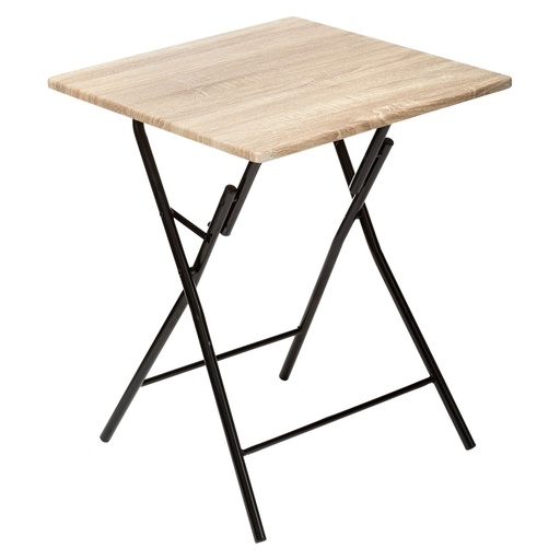 [114264EJJ] MESA PLEGABLE 60 X 60 CM MADERA
