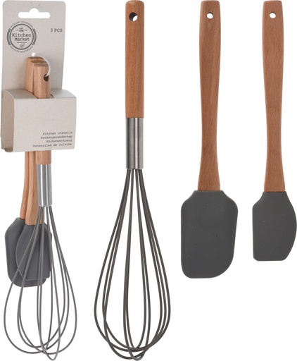 [170485260] UTENSILIOS COCINA BAMBÚ