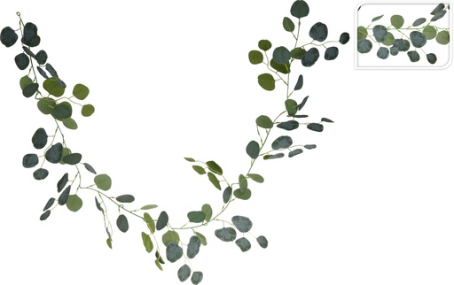 [317221180] GUIRNALDA EUCALIPTO ARTIFICIAL