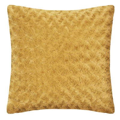 [131500RJJ] COJÍN RIZO OCRE EXTRAÍBLE